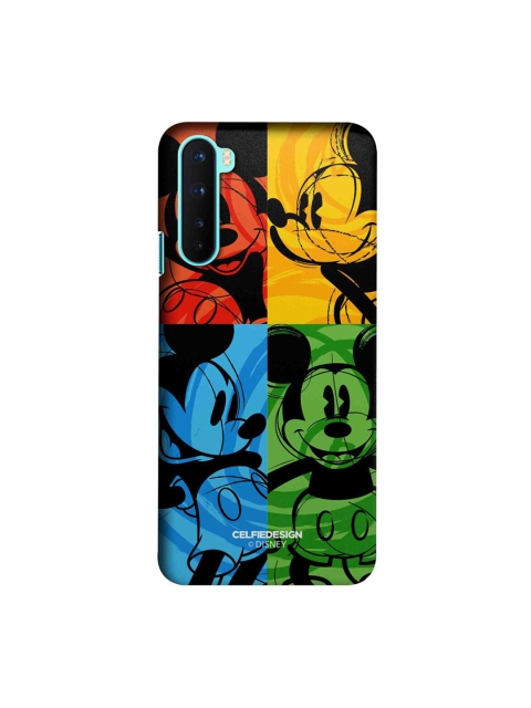 

CelfieDesign Black & Yellow Shades of Mickey Plastic OnePlus Nord Slim Back Case