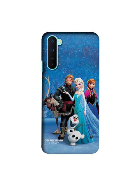 

CelfieDesign Blue & White Frozen OnePlus Nord Slim Back Case