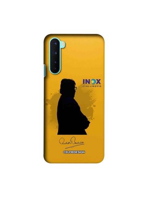 

CelfieDesign Yellow & Black InoxBB OnePlus Nord Slim Back Case