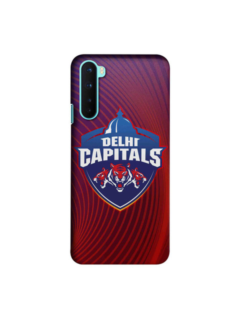 

CelfieDesign Red & Blue Delhi Capitals Roaring OnePlus Nord Slim Back Case