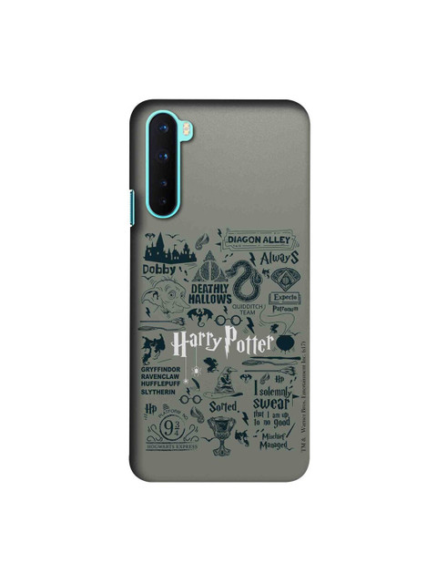 

CelfieDesign Grey & White Harry Potter Infographic OnePlus Nord Slim Back Case