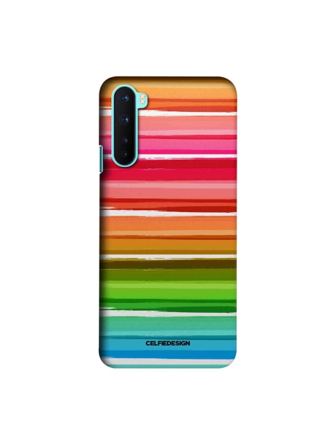 

CelfieDesign Multi-Coloured Printed OnePlus Nord Slim Back Case