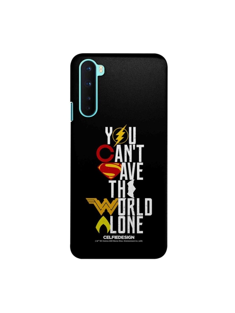

CelfieDesign Black & White Justice League Motto OnePlus Nord Slim Back Case