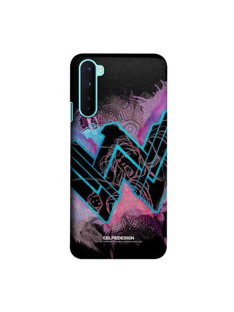

CelfieDesign Black & Purple Wonder Woman Splash OnePlus Nord Slim Back Case