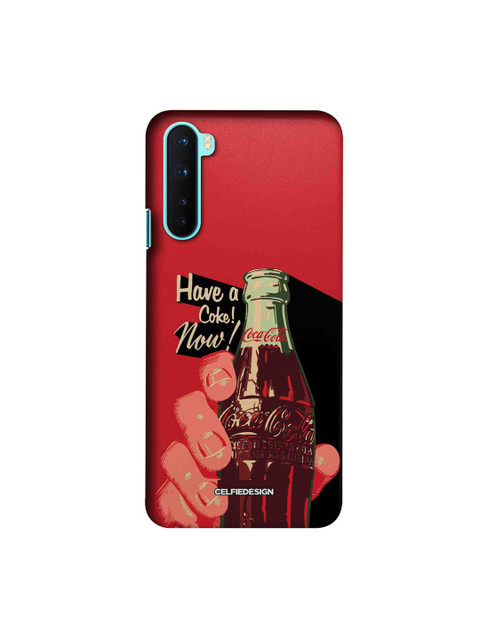 

CelfieDesign Red & Brown Have A Coke Now OnePlus Nord Slim Back Case