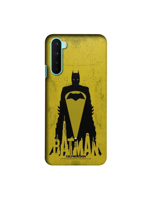 CelfieDesign Yellow & Black Batman OnePlus Nord Slim Back Case