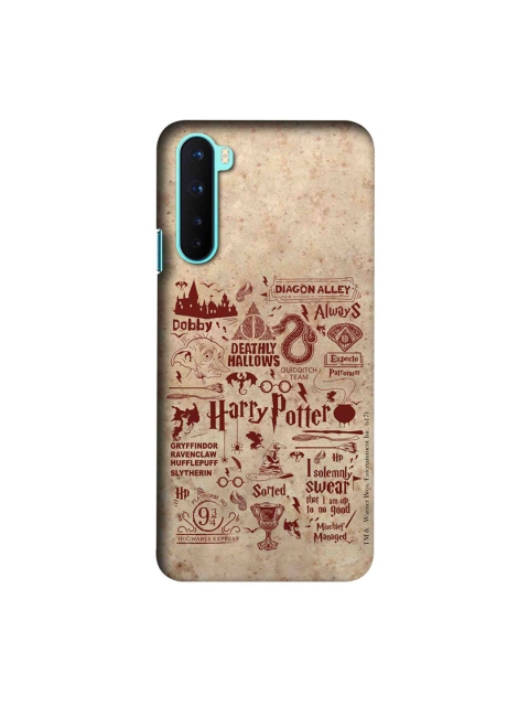 

CelfieDesign Beige & Red Harry Potter Infographic OnePlus Nord Slim Back Case
