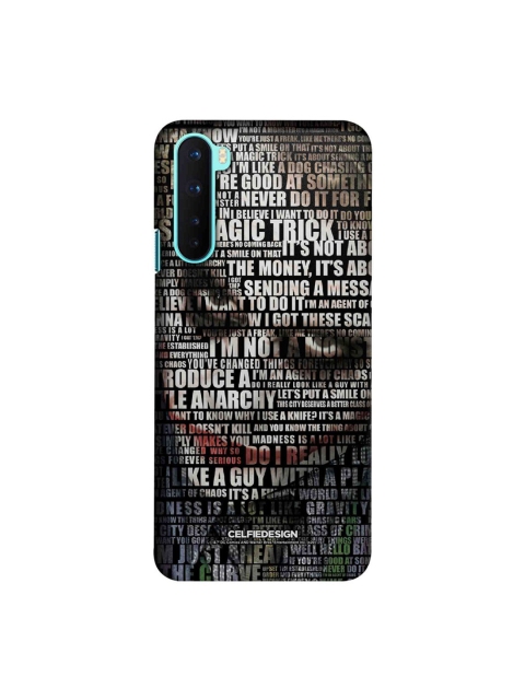 

CelfieDesign Multicoloured Joker OnePlus Nord Slim Back Case, Multi