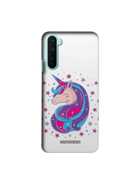 

CelfieDesign White & Purple Unicorn OnePlus Nord Slim Back Case