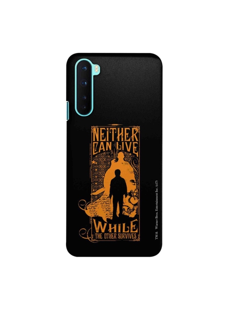 

CelfieDesign Black & Brown Harry vs Voldemort Plastic OnePlus Nord Slim Back Case