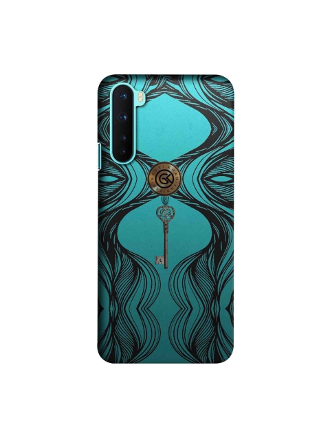 

CelfieDesign Blue & Black Hanging Key OnePlus Nord Slim Back Case