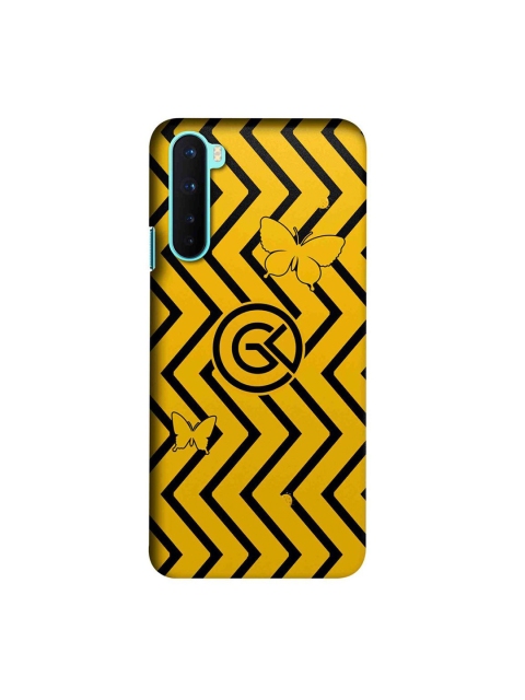 

CelfieDesign Black & Yellow Bolt Yellow OnePlus Nord Slim Back Case