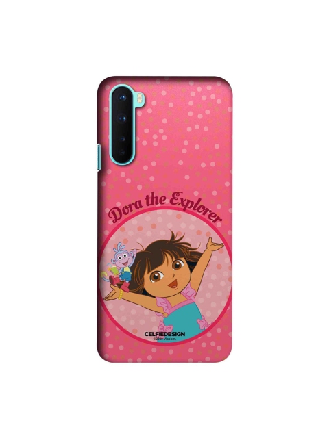 

CelfieDesign Pink & Blue Joyful Dora OnePlus Nord Slim Back Case