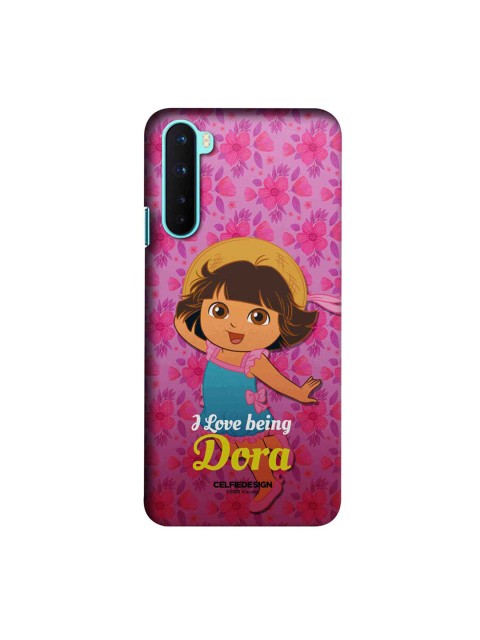 

CelfieDesign Pink & Blue Lovely Dora OnePlus Nord Slim Back Case