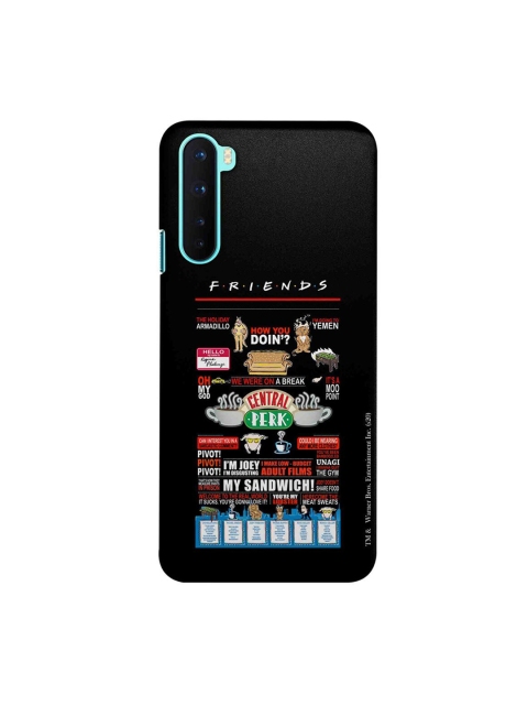 

CelfieDesign Black & Red Friends OnePlus Nord Slim Back Case
