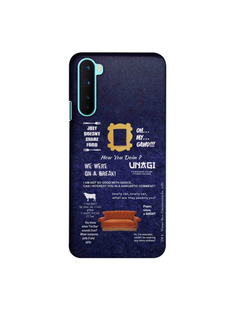 

CelfieDesign Blue & White Friends OnePlus Nord Back Case