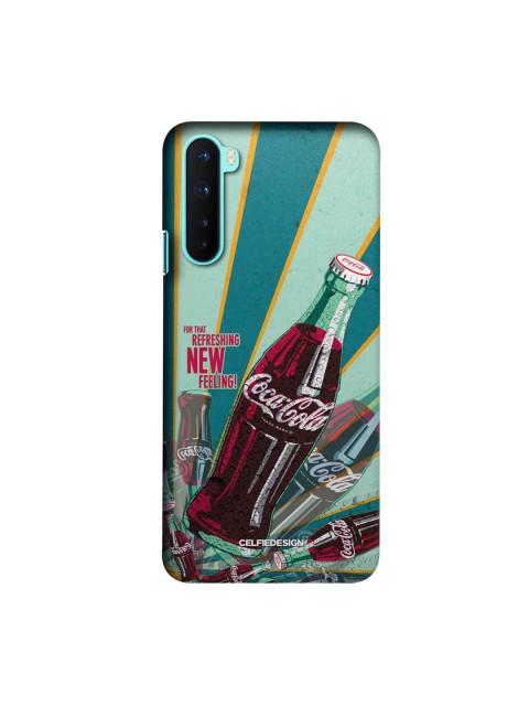 

CelfieDesign Multi-Coloured New Feeling OnePlus Nord Slim Back Case