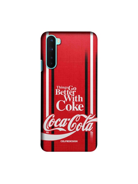 

CelfieDesign Red & White Better With Coke Red OnePlus Nord Slim Back Case