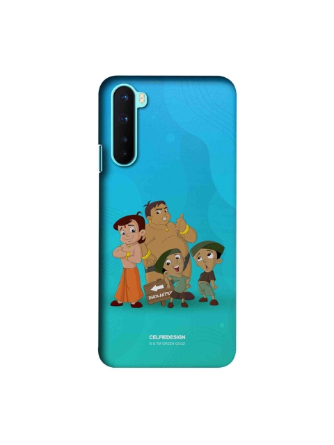 

CelfieDesign Blue & Brown Chota Bheem Gang OnePlus Nord Slim Back Case