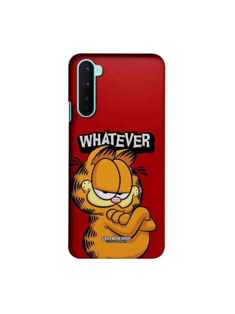 

CelfieDesign Red & Orange Garfield OnePlus Nord Slim Back Case