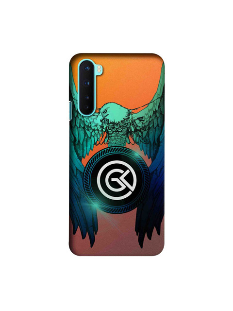 

CelfieDesign Orange & Green Eagle Fierce Printed OnePlus Nord Slim Back Case