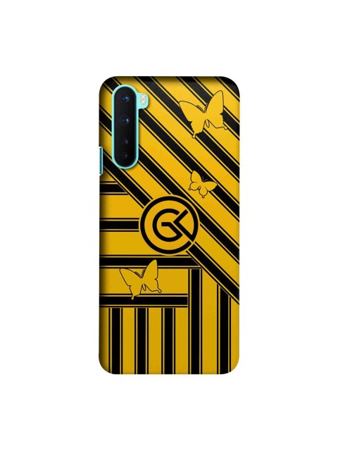 

CelfieDesign Yellow & Black The Cycle Yellow Printed OnePlus Nord Slim Back Case