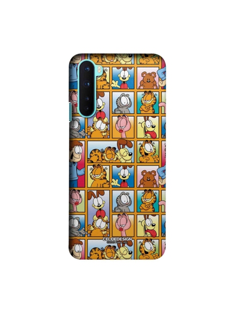 

CelfieDesign Orange & Blue Garfield Collage OnePlus Nord Slim Back Case