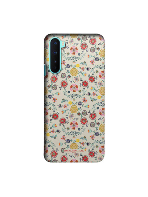 

CelfieDesign White & Red Payal Singhal Spring OnePlus Nord Slim Back Case