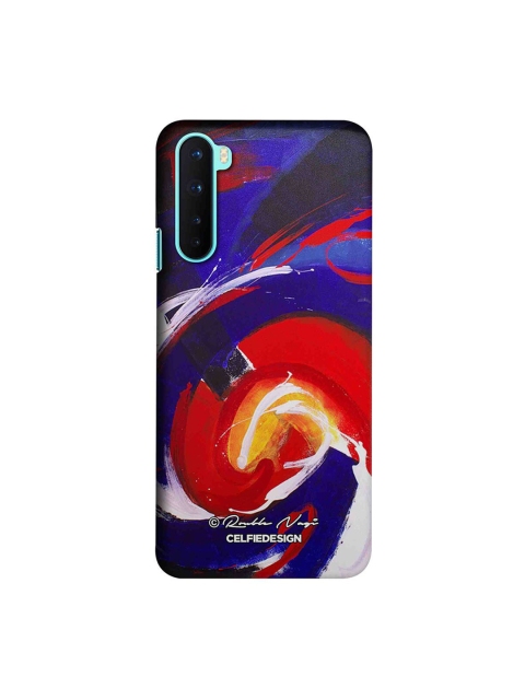 

CelfieDesign Blue & Red Waves OnePlus Nord Slim Back Case