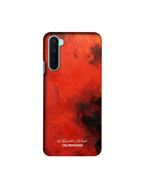 

CelfieDesign Red & Black Red On Me OnePlus Nord Slim Back Case