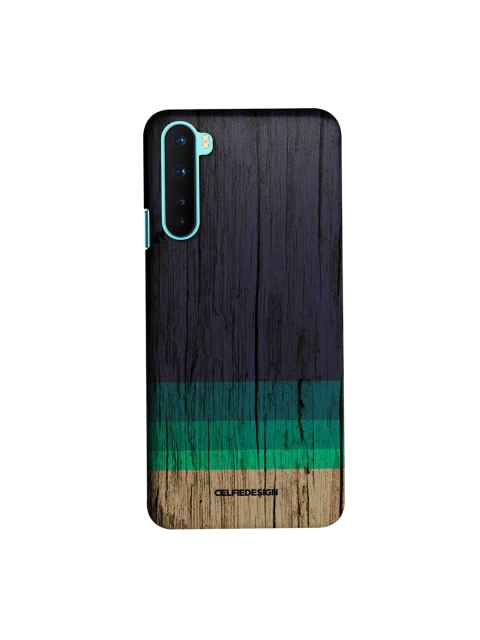 

CelfieDesign Black & Green Colourful Brush Strokes OnePlus Nord Slim Back Case