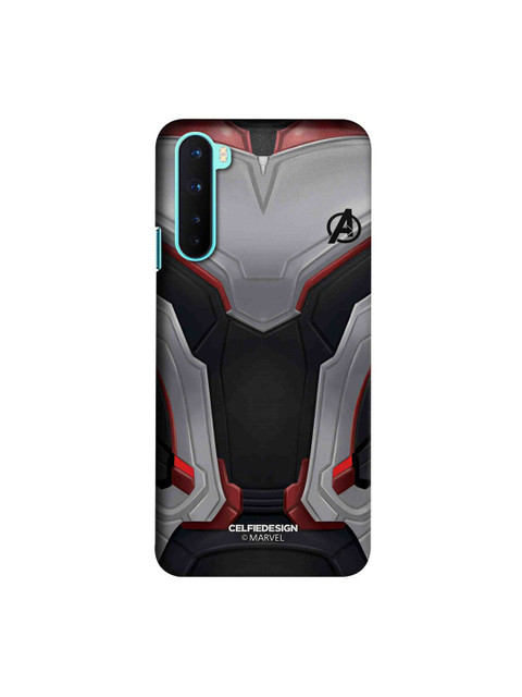 

CelfieDesign Grey & Red Avengers Endgame Suit OnePlus Nord Slim Back Case
