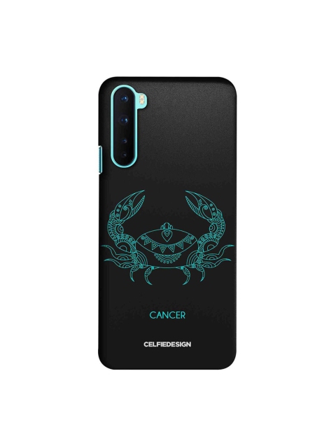 

CelfieDesign Black & Teal Cancer OnePlus Nord Slim Back Case