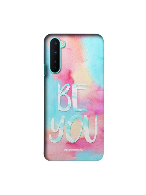 

CelfieDesign Multi-Coloured Be You OnePlus Nord Slim Back Case