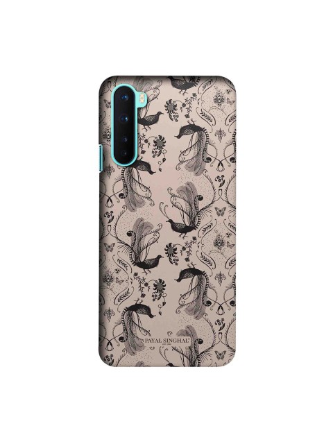 

CelfieDesign Beige & Black Payal Singhal Blush Arabic Jannat OnePlus Nord Slim Back Case