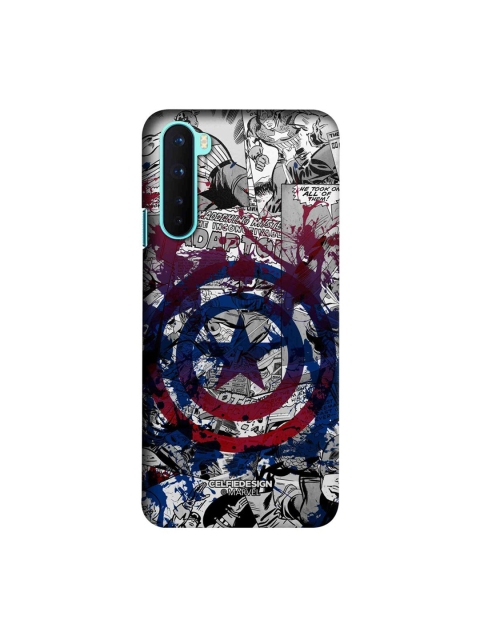 

CelfieDesign Multi-Coloured Splash Out Shield OnePlus Nord Slim Back Case