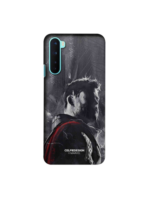 

CelfieDesign Charcoal & Red Art Thor OnePlus Nord Slim Back Case
