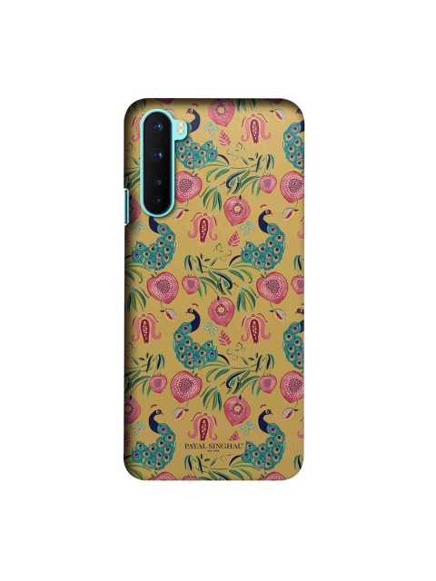 

CelfieDesign Yellow Payal Singhal Anaar & Mor Mustard OnePlus Nord Slim Back Case