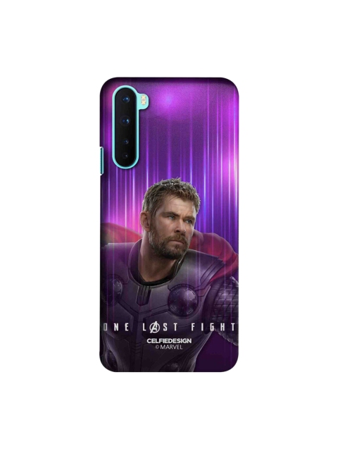 

CelfieDesign Purple & Red One Last Fight OnePlus Nord Slim Back Case