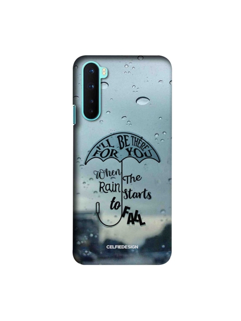 

CelfieDesign Blue & Grey Typography OnePlus Nord Slim Back Case