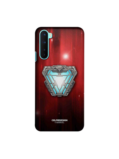 

CelfieDesign Multi-Coloured Iron man Infinity Arc Reactor Printed OnePlus Nord Slim Back Case