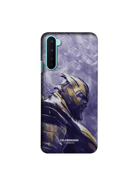 

CelfieDesign Multi-Coloured Thanos Suited Up Printed OnePlus Nord Slim Back Case
