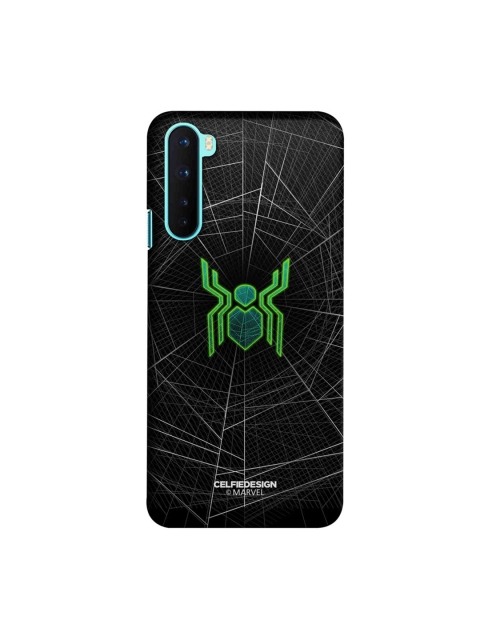 

CelfieDesign Multi-Coloured Spiderman Logo Web OnePlus Nord Back Case