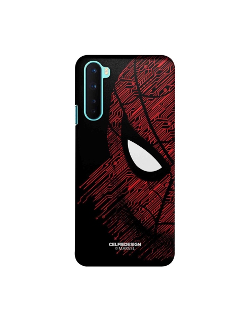 

CelfieDesign Red & Black Sketch Out Spiderman OnePlus Nord Slim Back Case