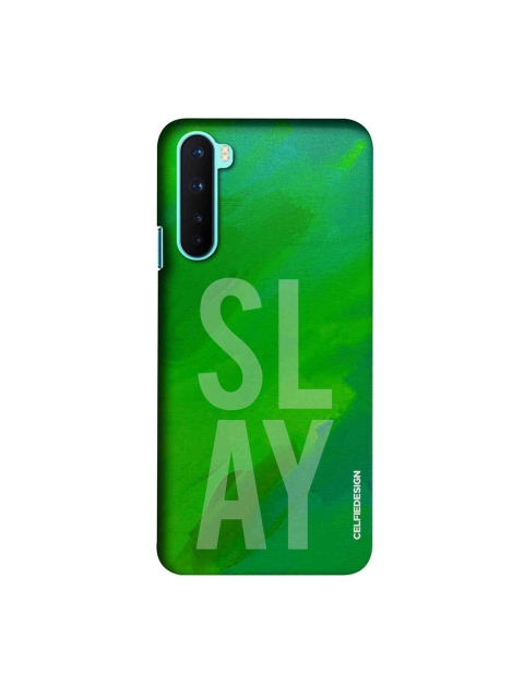 

CelfieDesign Green Printed Slay OnePlus Nord Slim Back Case