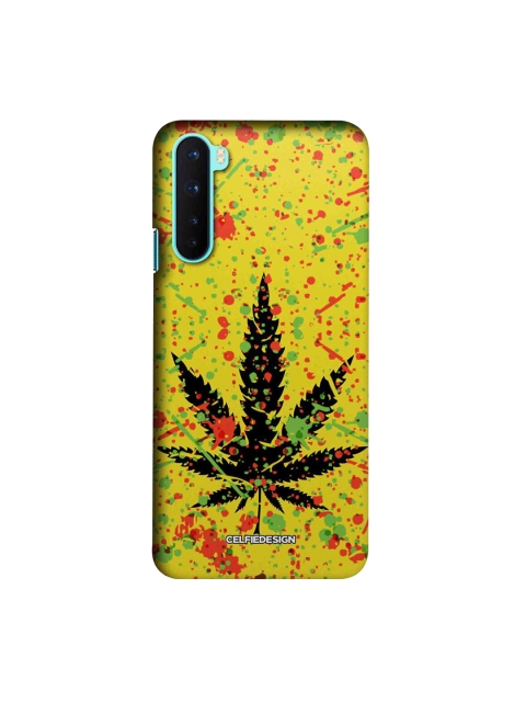 

CelfieDesign Yellow & Red Rasta Splash OnePlus Nord Slim Back Case