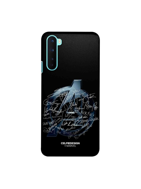 

CelfieDesign Black & Grey Avengers Nostalgia OnePlus Nord Back Case