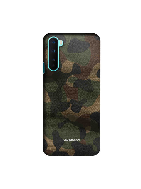 

CelfieDesign Olive-Green & Black Camo Rifle OnePlus Nord Slim Back Case