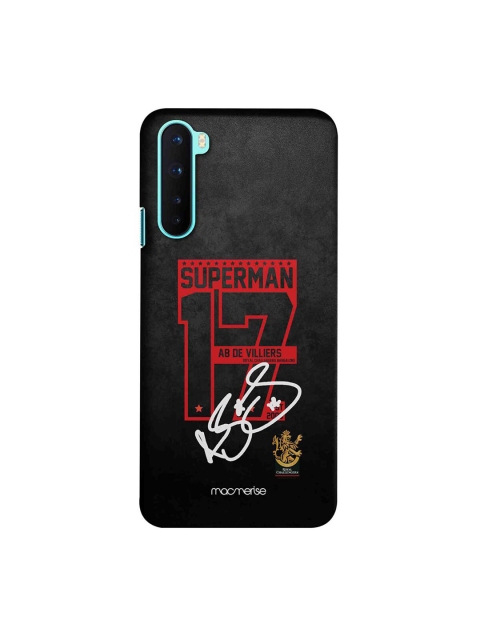 

CelfieDesign Black & Red Autograph ABD OnePlus Nord Slim Back Case