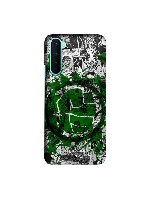 

CelfieDesign White & Green Splash Out Hulk Fist OnePlus Nord Slim Back Case